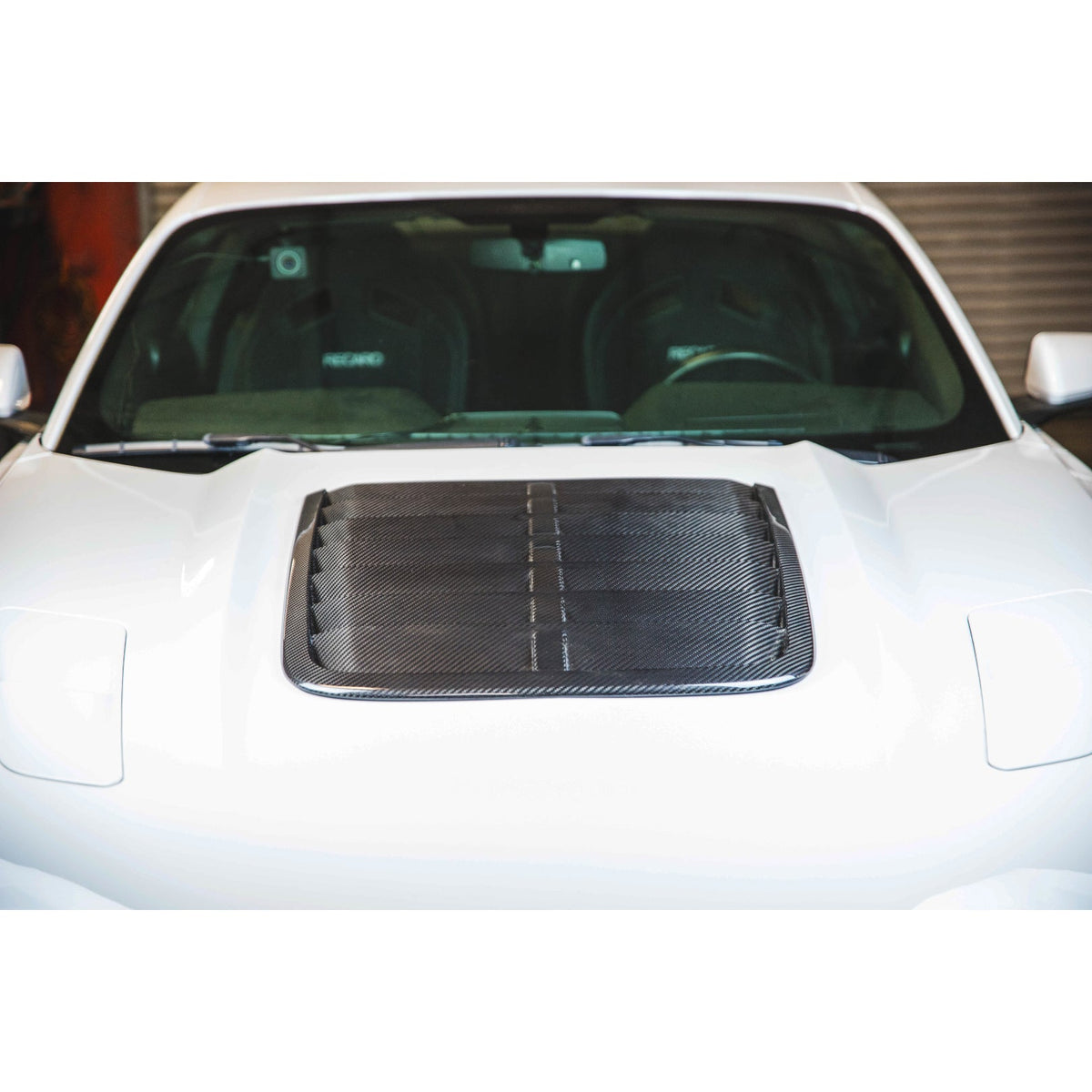 Carbon Fiber Hood Vent - 2015 - 2017 Ford S550 Mustang