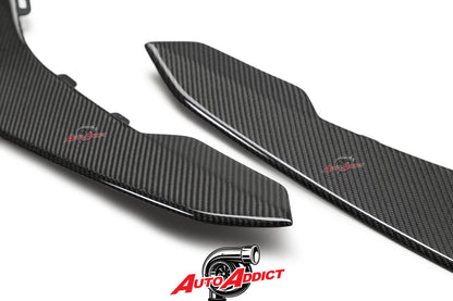 2017-2023 CAMARO ZL1 1LE CARBON FIBER FRONT BUMPER CANARDS (DIVE PLANES)