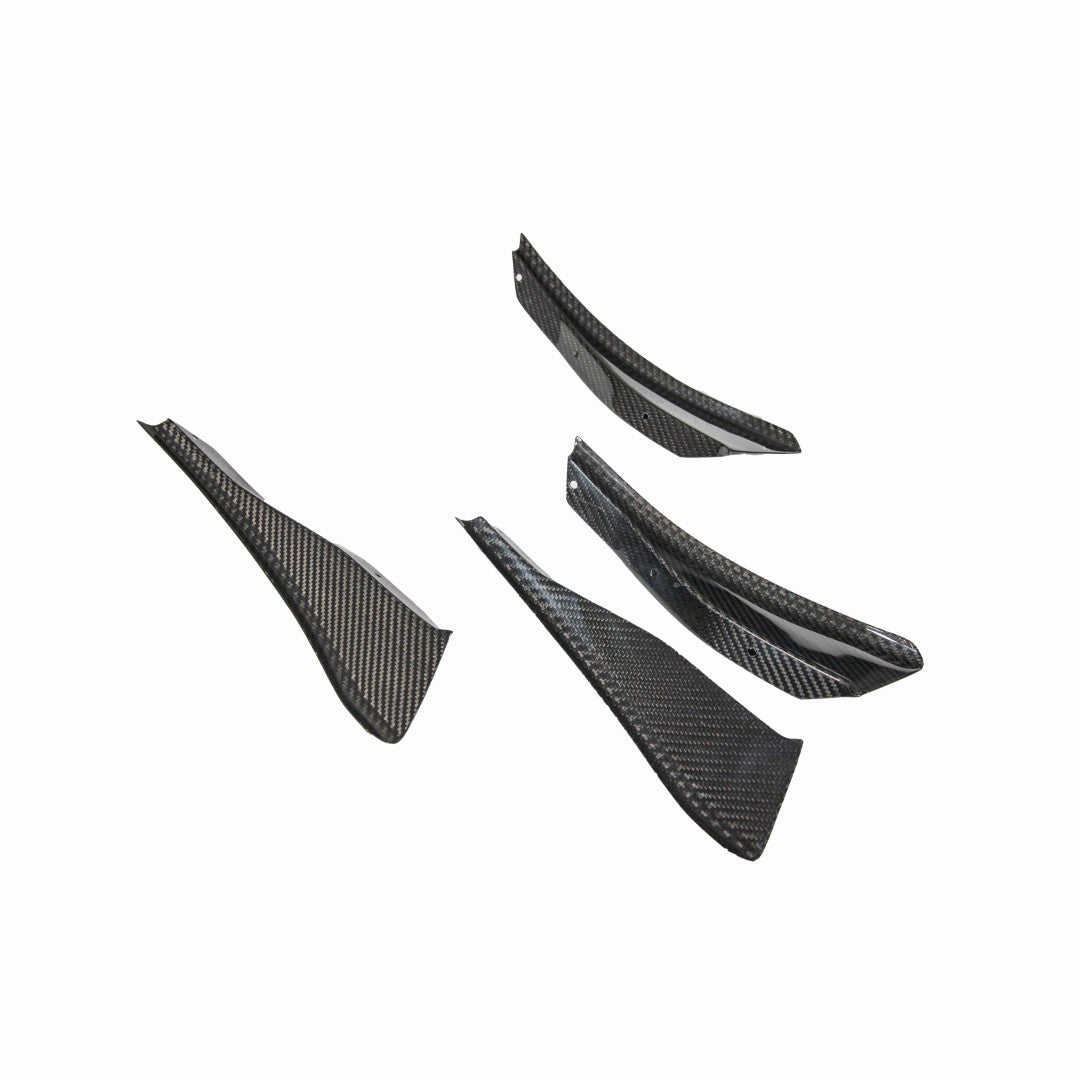 BMW G87 M2 APR Pre-Preg Carbon Fiber Front Bumper Canards