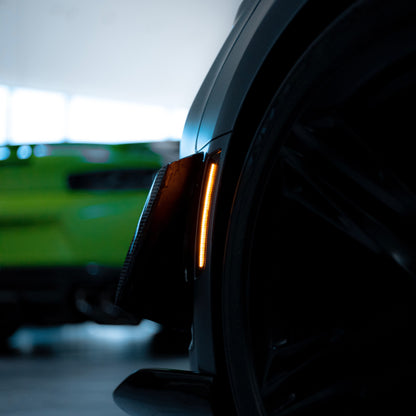 2016-2025 Chevrolet Camaro Smoked LED Side Markers (SET) (SMOKED)