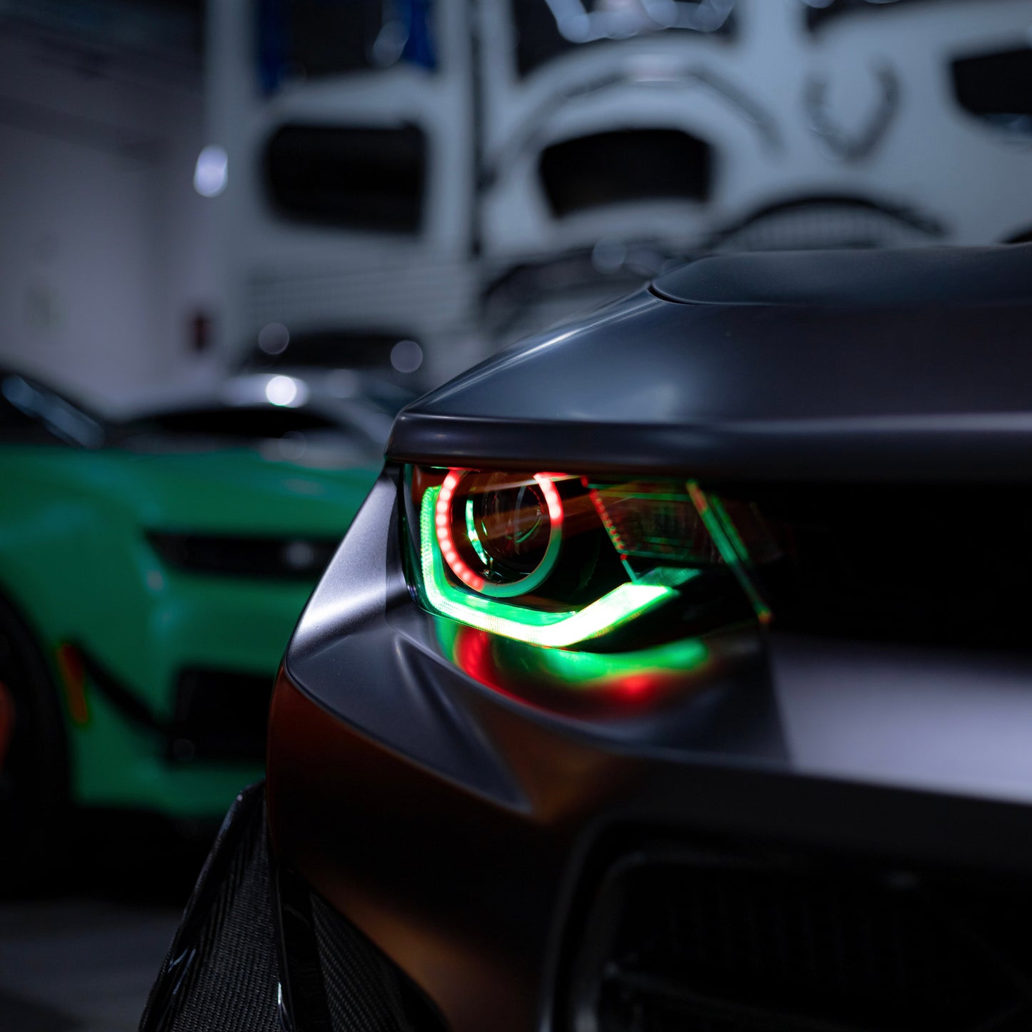 2016-2018 Chevy Camaro RGB OEM Replica Projector Headlights – Custom RGBW Bluetooth Control