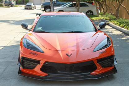 Carbon Fiber Front Splitter/Airdam/Lip-Chevrolet C8 Corvette Stingray