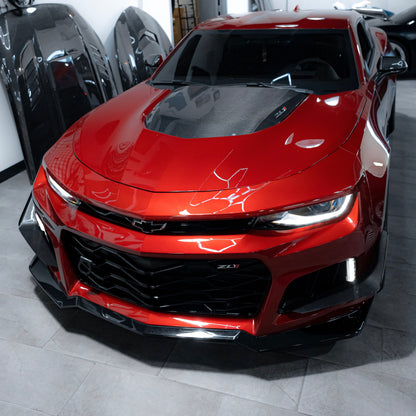 2010-2015 Gen 5 1LE/ZL1 Aftermarket Bumper Carbon Fiber Dive Planes Double Sided