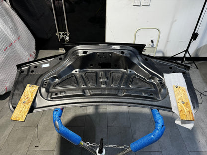 OPEN BOX 2016-2024 Camaro Carbon Fiber Trunk Double Sided Decklid With Integrated Spoiler