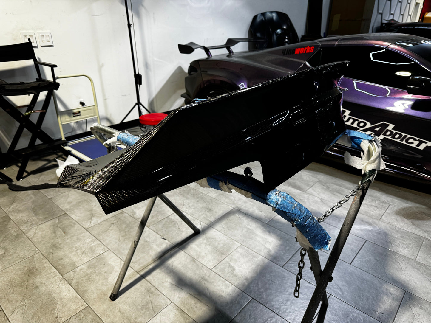 OPEN BOX 2016-2024 Camaro Carbon Fiber Trunk Double Sided Decklid With Integrated Spoiler