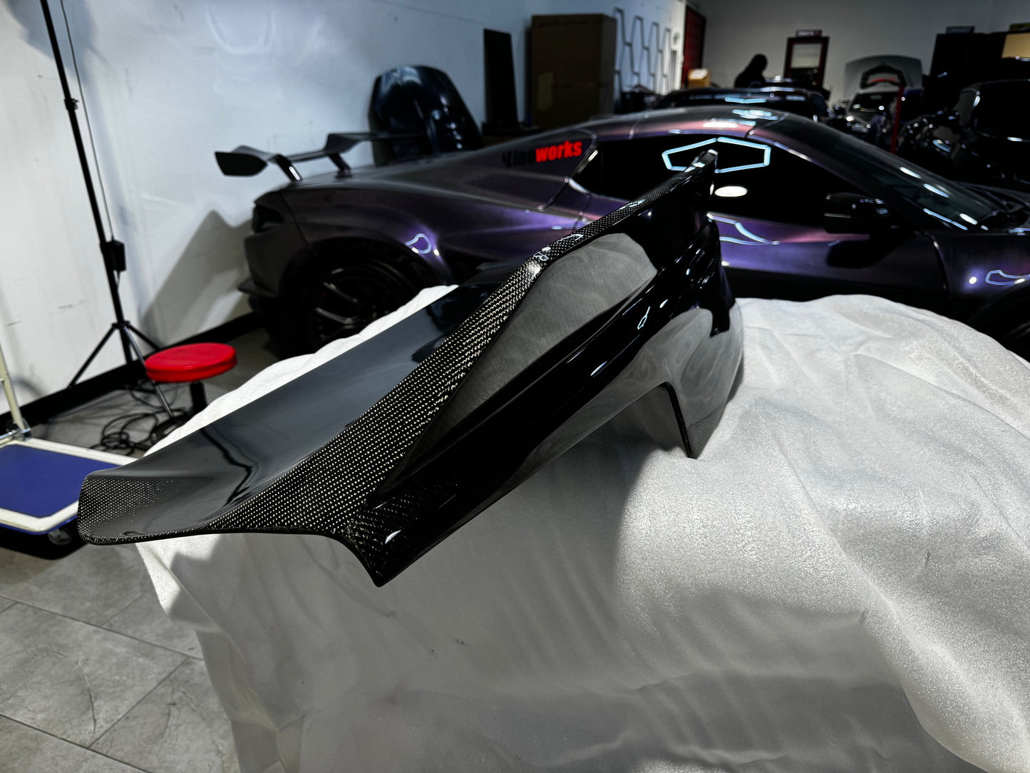 OPEN BOX 2016-2024 Camaro Carbon Fiber Trunk Double Sided Decklid With Integrated Spoiler