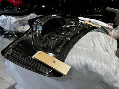 OPEN BOX 2016-2024 Camaro Carbon Fiber Trunk Double Sided Decklid With Integrated Spoiler