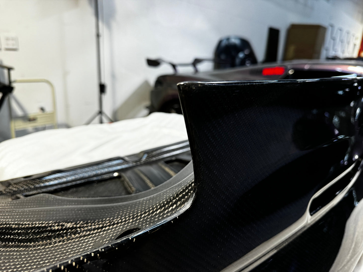 OPEN BOX 2016-2024 Camaro Carbon Fiber Trunk Double Sided Decklid With Integrated Spoiler