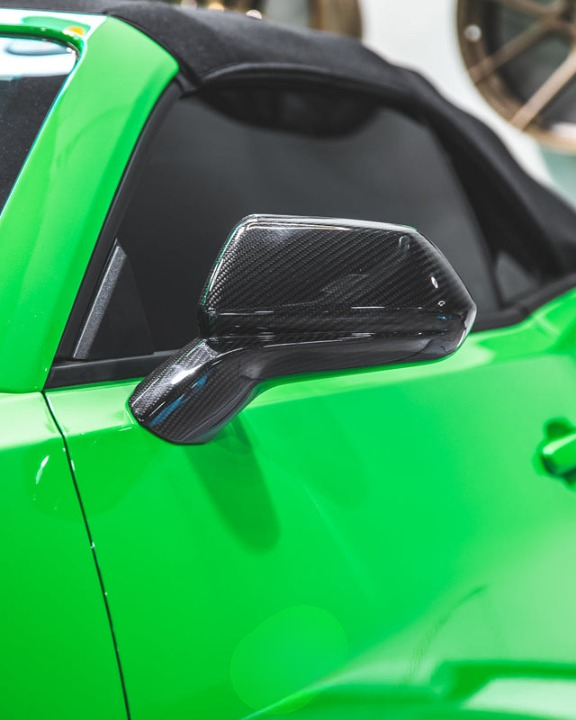 2016-2024 Chevy Camaro Carbon Fiber Mirror Caps