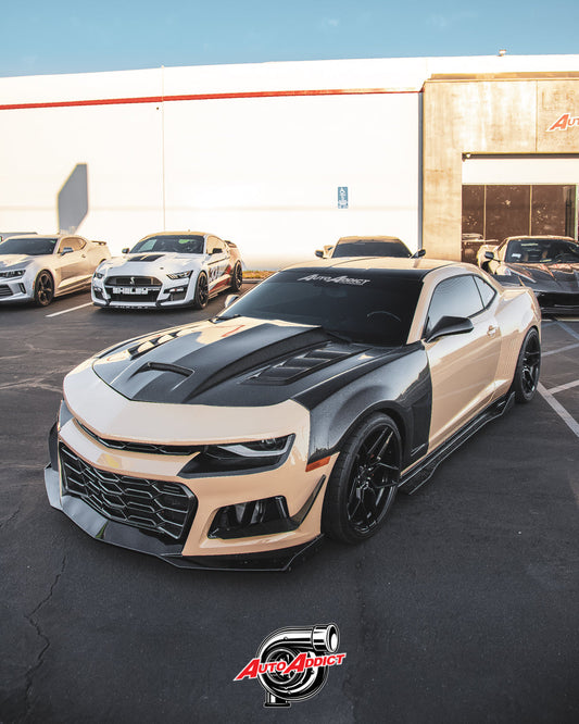 2010-2015 Camaro Terminator GT Full Carbon Fiber Hood