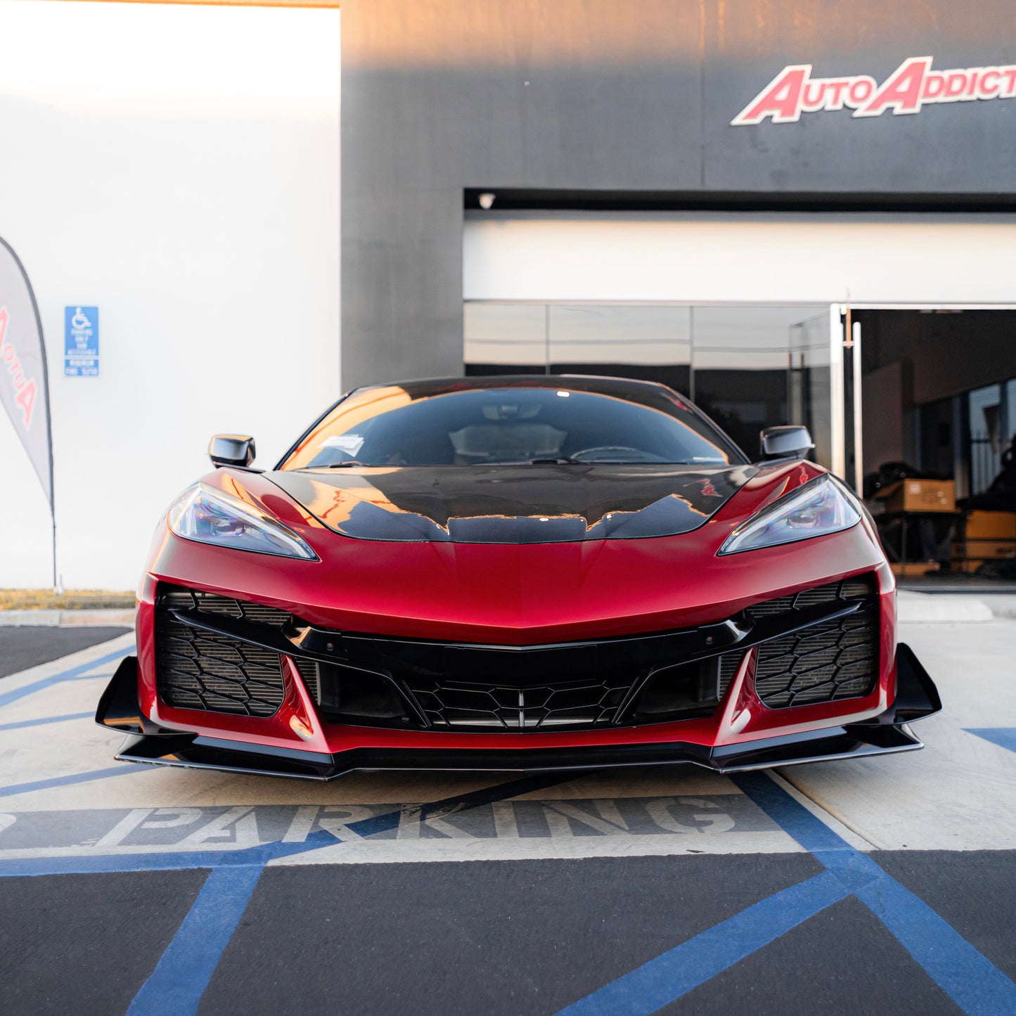 2020-2024 Corvette C8 Stingray Z06 Track Package 15pcs Full Conversion Front Bumper Body Kit