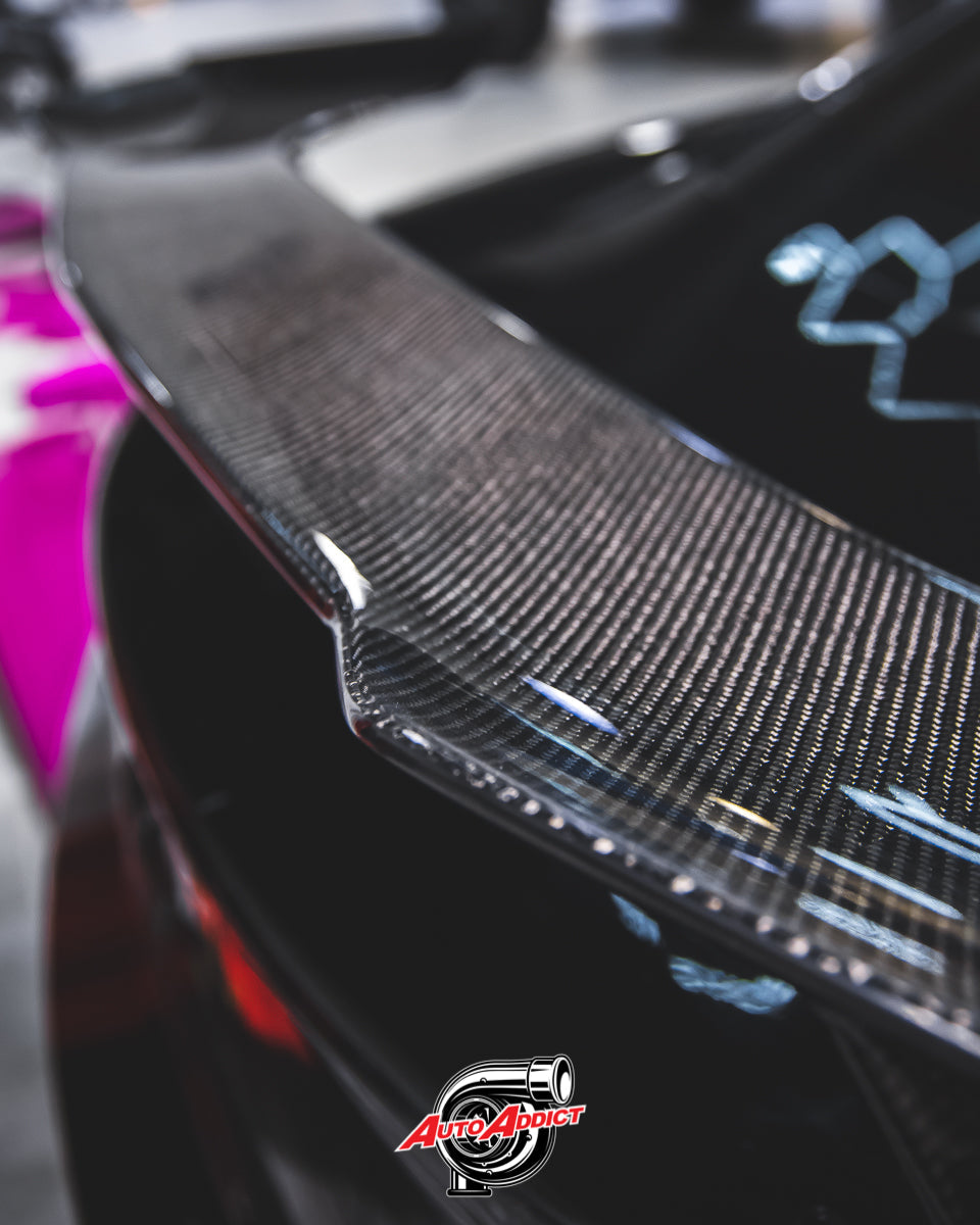 2010-2015 Camaro ZL1 1LE Gloss Carbon Fiber 1pc Rear Spoiler