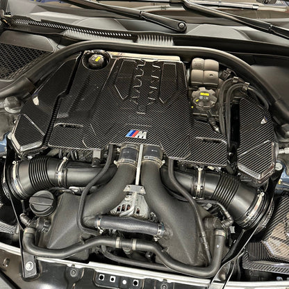 BMW F9X M5/M8 Carbon Fiber Engine Side Covers