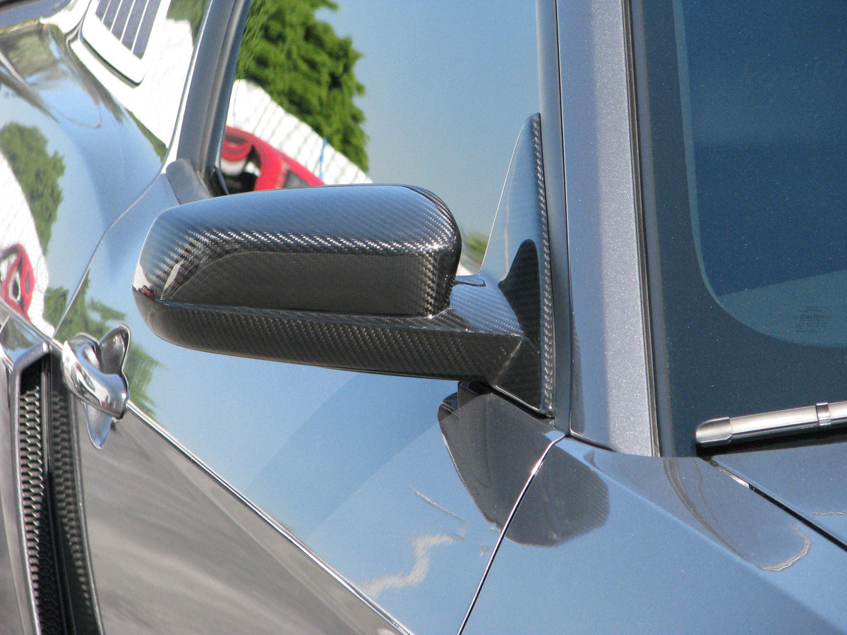Carbon Replacement Mirrors - 2010-2014 Fiber Ford Mustang