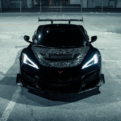 2020-2026 Corvette C8 Quiet Racing ZR1 ZTK Forged Carbon Fiber Aero Kit Z06/E-Ray
