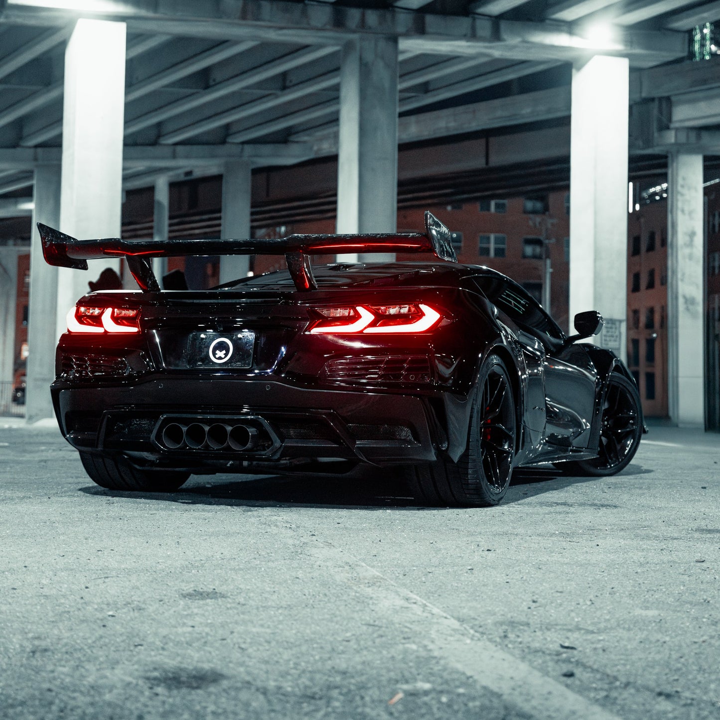 2020-2026 Corvette C8 Quiet Racing ZR1 ZTK Forged Carbon Fiber Aero Kit Z06/E-Ray