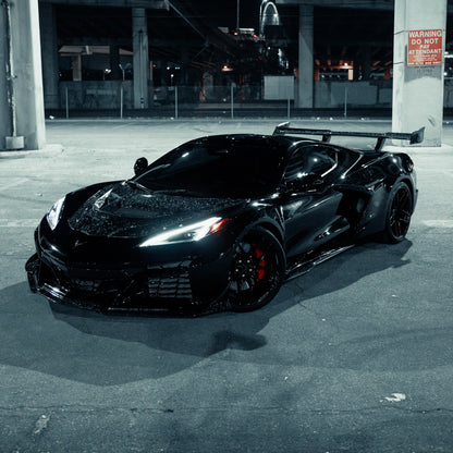 2020-2026 Corvette C8 Quiet Racing ZR1 ZTK Forged Carbon Fiber Aero Kit Z06/E-Ray