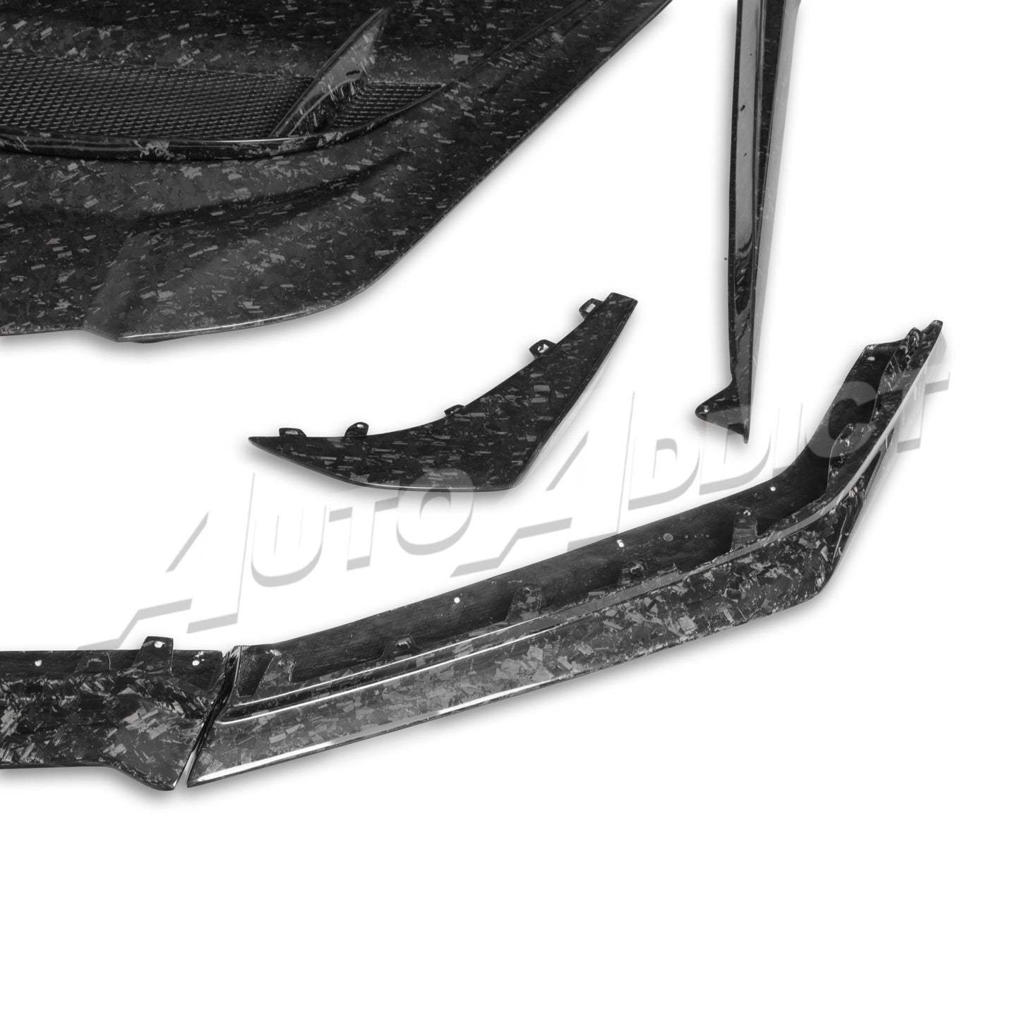 2020-2026 Corvette C8 Quiet Racing ZR1 ZTK Forged Carbon Fiber Aero Kit Z06/E-Ray