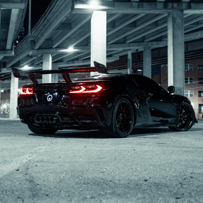 2020-2026 Corvette C8 Quiet Racing ZR1 ZTK Forged Carbon Fiber Aero Kit Z06/E-Ray