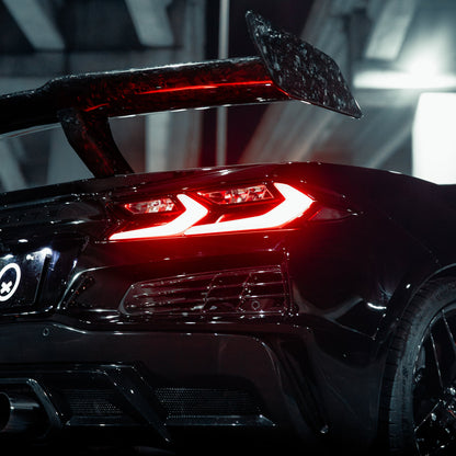 2020-2026 Corvette C8 Quiet Racing ZR1 ZTK Forged Carbon Fiber Aero Kit Z06/E-Ray