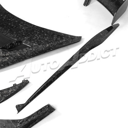 2020-2026 Corvette C8 Quiet Racing ZR1 ZTK Forged Carbon Fiber Aero Kit Z06/E-Ray