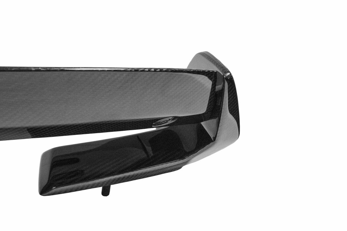 Carbon Fiber Spoiler with Gurney - 2024-Current Ford S650 Mustang Dark Horse