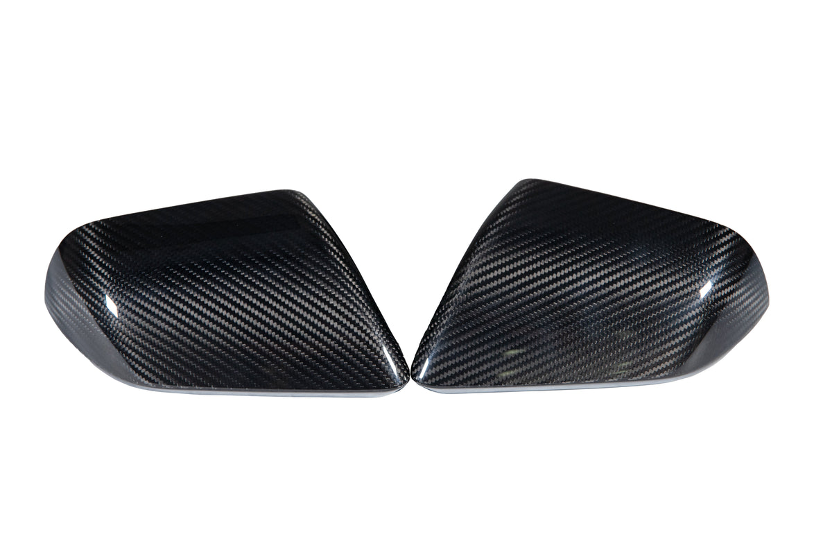Carbon Fiber Replacement Mirrors - 2015-2025 Ford Mustang S550 / S650