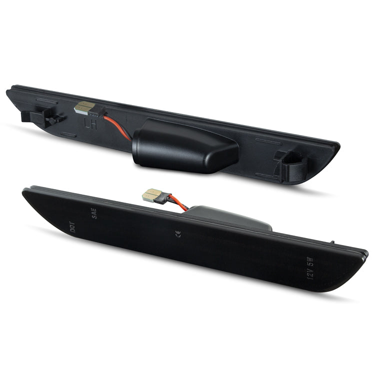 2015-2023 Mustang S550 Smoke White LED Side Marker