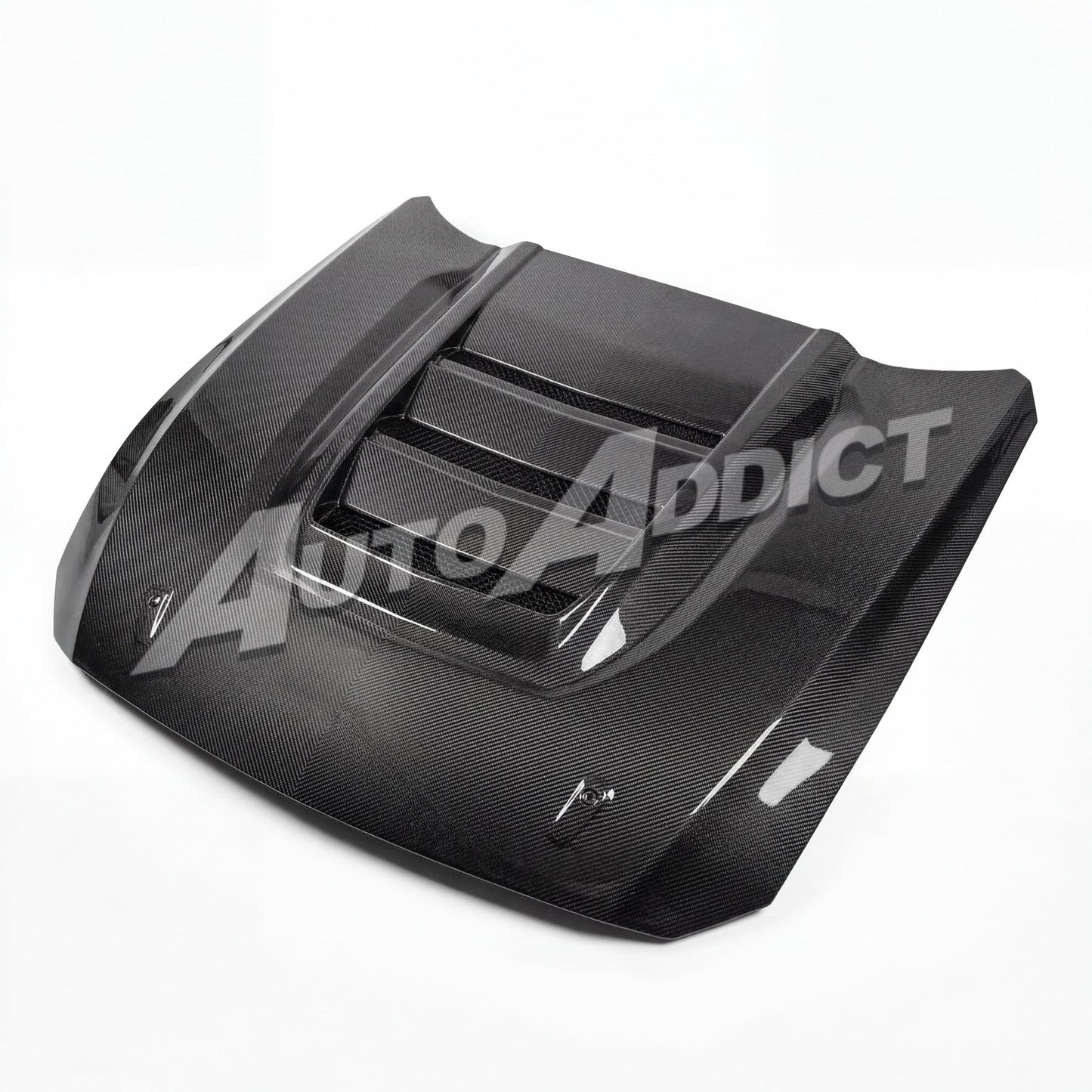 2024–2026 Mustang S650 Heritage SC™ V-Shaped Dry Gloss Carbon Fiber Track Package Program Bundle