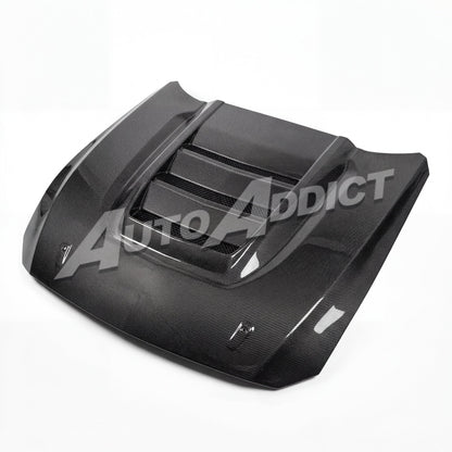 2024–2026 Mustang S650 Heritage SC™ V-Shaped Dry Gloss Carbon Fiber Track Package Program Bundle