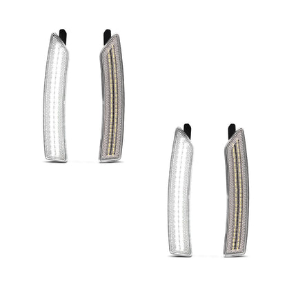2024-2026 Ford Mustang S650 Clear White LED Side Markers