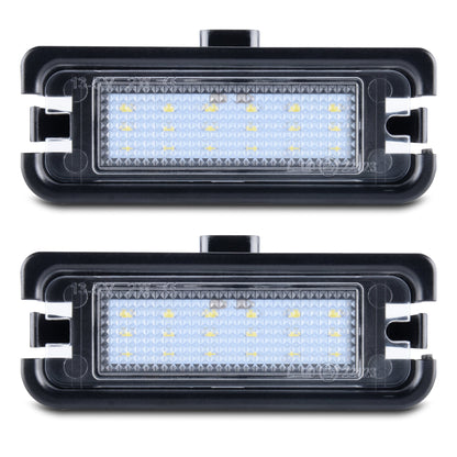2015-2023 Mustang Rear Bumper License Plate White LED Lights Socket Replacement