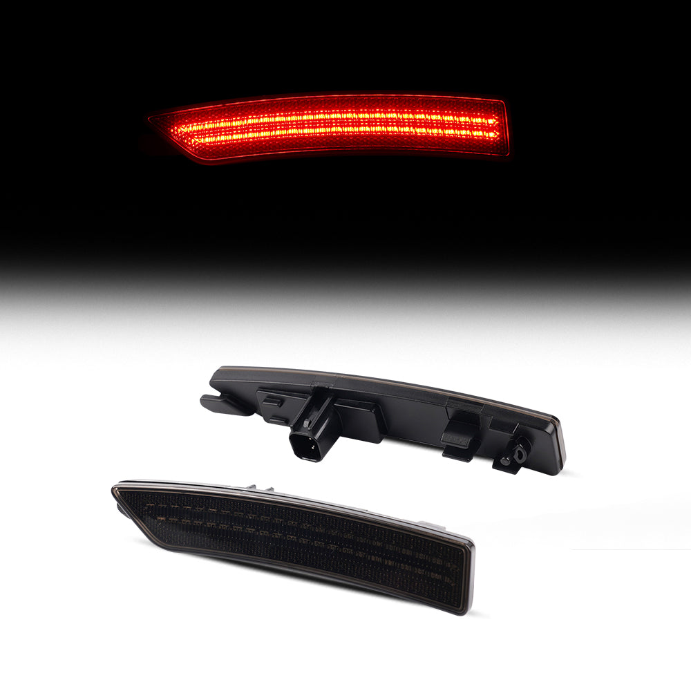 2024 + Ford Mustang S650 Smoked LED Side Markers (SET)(SMOKE)