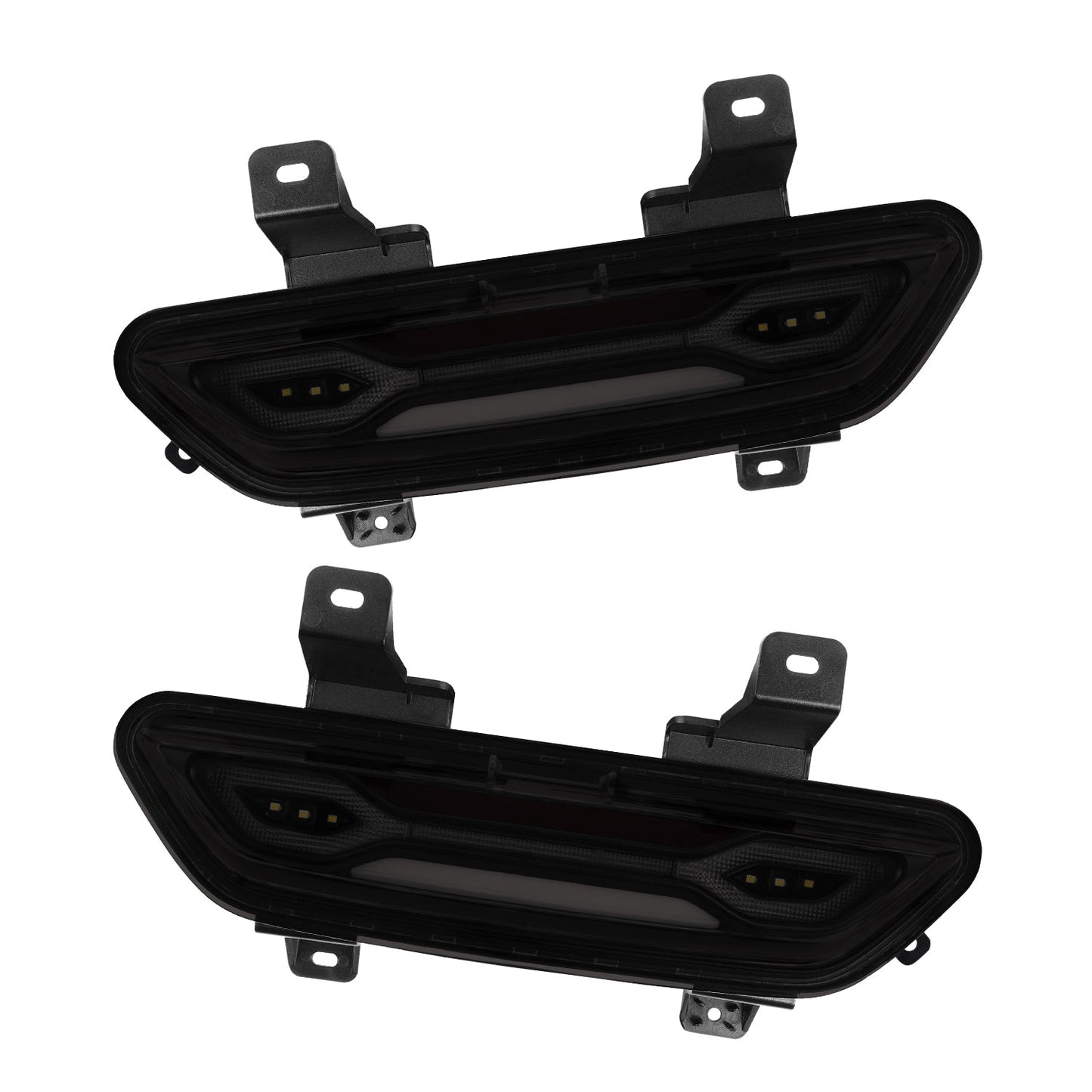 2015-2017 Mustang S550 Rear Diffuser Reverse Light LED Smoke Lens