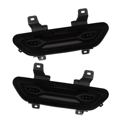 2015-2017 Mustang S550 Rear Diffuser Reverse Light LED Smoke Lens