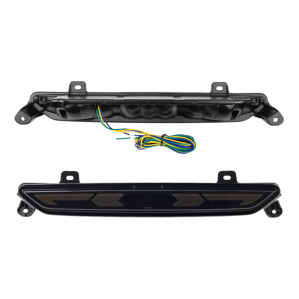 2024-2026 Mustang S650 Rear Diffuser Reverse Light LED Smoke Lens
