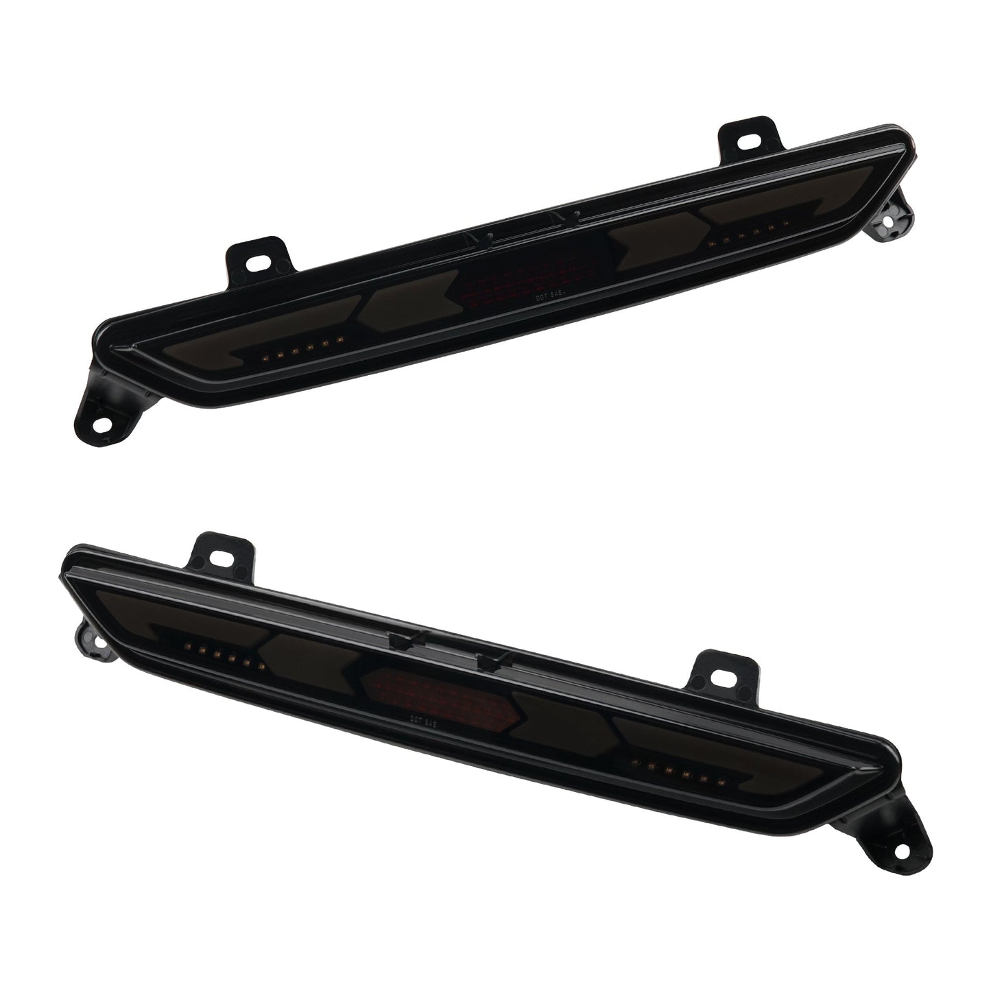 2024-2026 Mustang S650 Rear Diffuser Reverse Light LED Smoke Lens