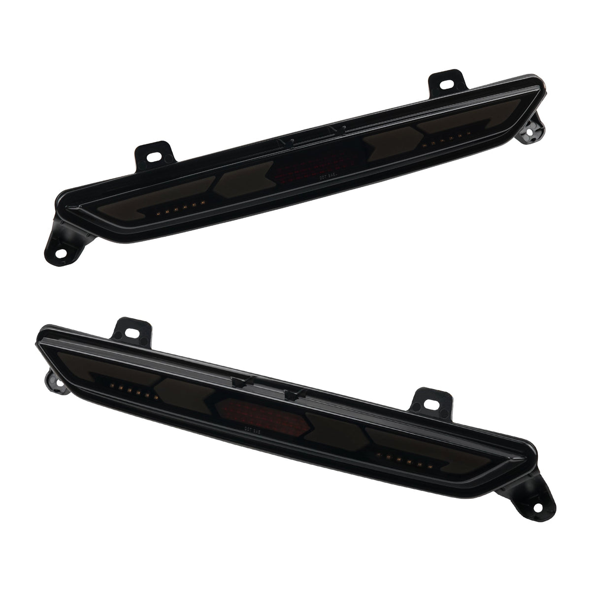 2024-2026 Mustang S650 Rear Diffuser Reverse Light LED Smoke Lens