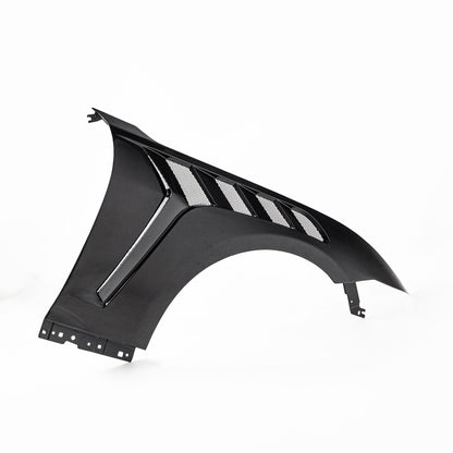 2024-2026 Mustang S650 Type-GTD Dry Gloss Carbon Fiber Front Fenders Pair