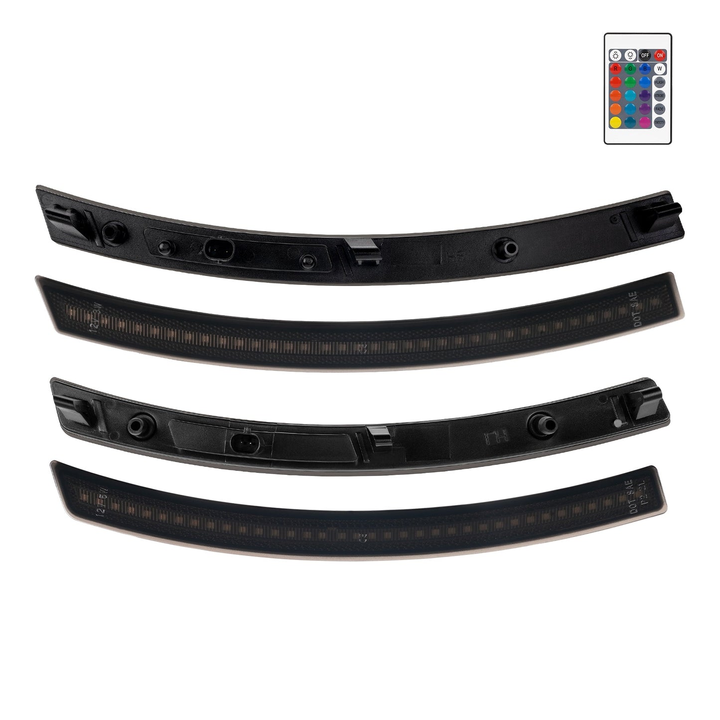 2014-2019 Chevrolet Corvette RGB Smoke C7 LED Side Marker