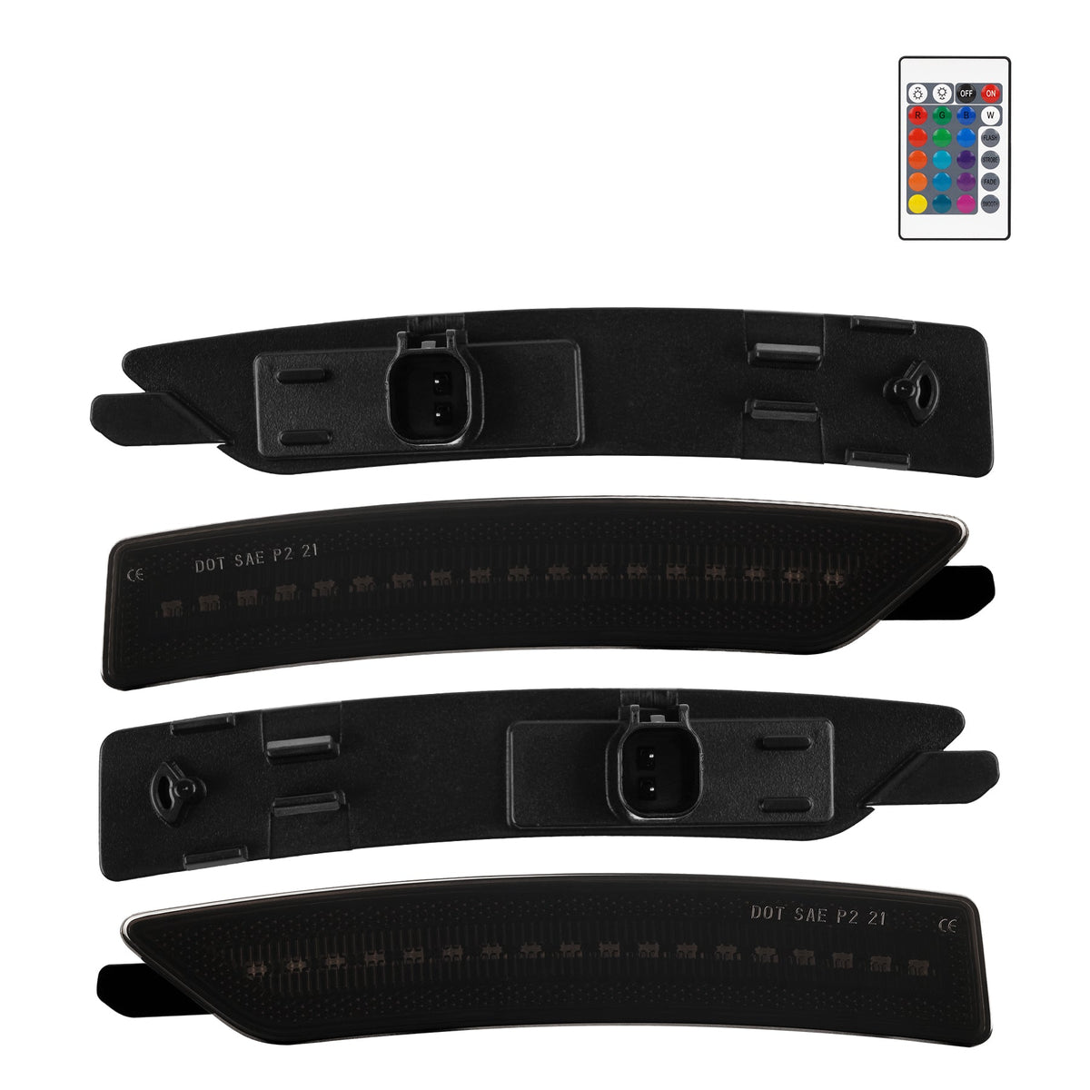2024-2026 Ford Mustang S650 RGB Smoke LED Side Markers