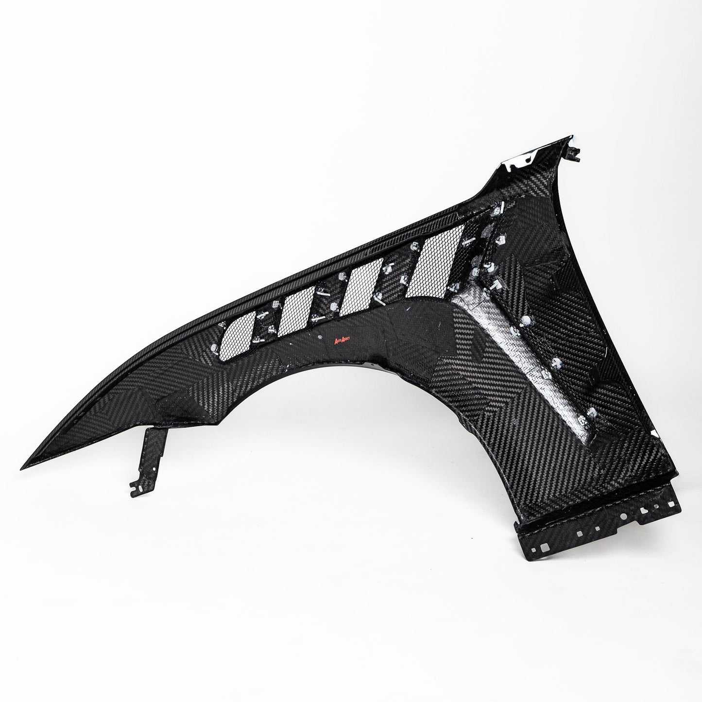 2024-2026 Mustang S650 Type-GTD Dry Gloss Carbon Fiber Front Fenders Pair