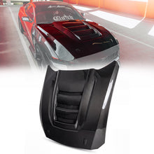 2024–2026 Mustang S650 Heritage SC™ V-Shaped Dry Gloss Carbon Fiber Hood Track Package