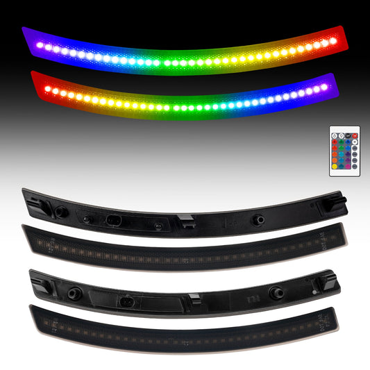 2014-2019 Chevrolet Corvette RGB Smoke C7 LED Side Marker