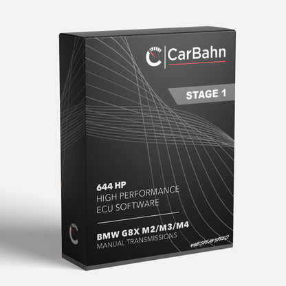 644 HP Stage 1 ECU Software | BMW G8X M2/M3/M4 with Manual Transmissions