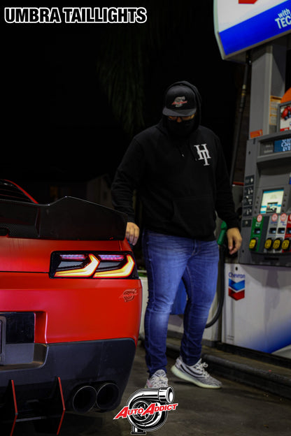 2014-2015 Chevy Camaro Umbra LED Taillights – Gloss Black/Smoke Lens