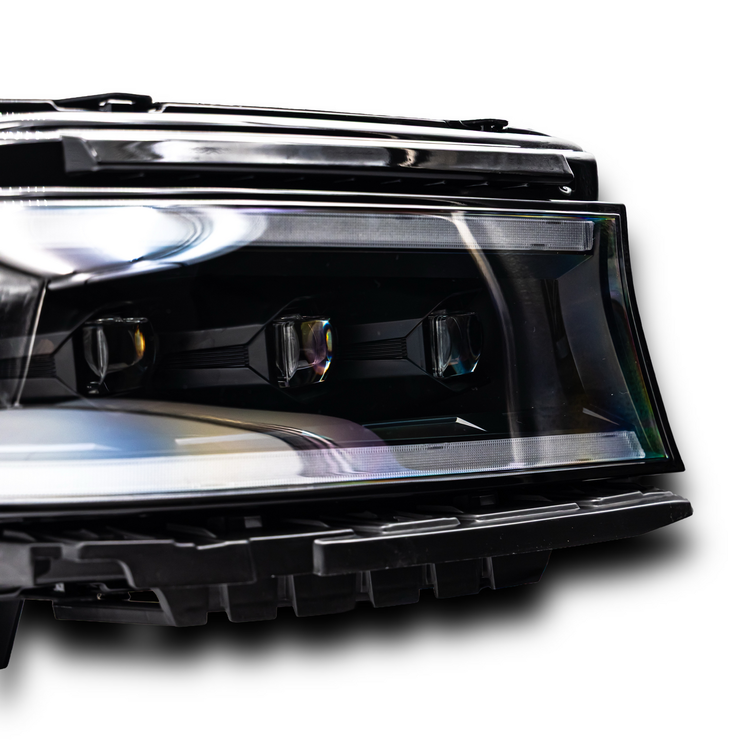 2015–2024 Dodge Charger Hellfire Projector LED Headlights w/ Switchback DRL & Amber Sequential Turn Signals