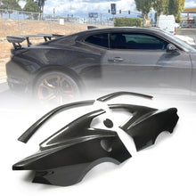 2016-2025 Camaro RS/SS/ZL1 Carbon Fiber A Pillars w/ Quarter Panel 5pc Skin Blueprint