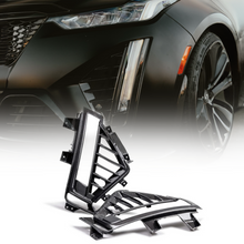 2022-2024 Cadillac CT5-V Blackwing Gloss Carbon Fiber Side Grilles (Pair)