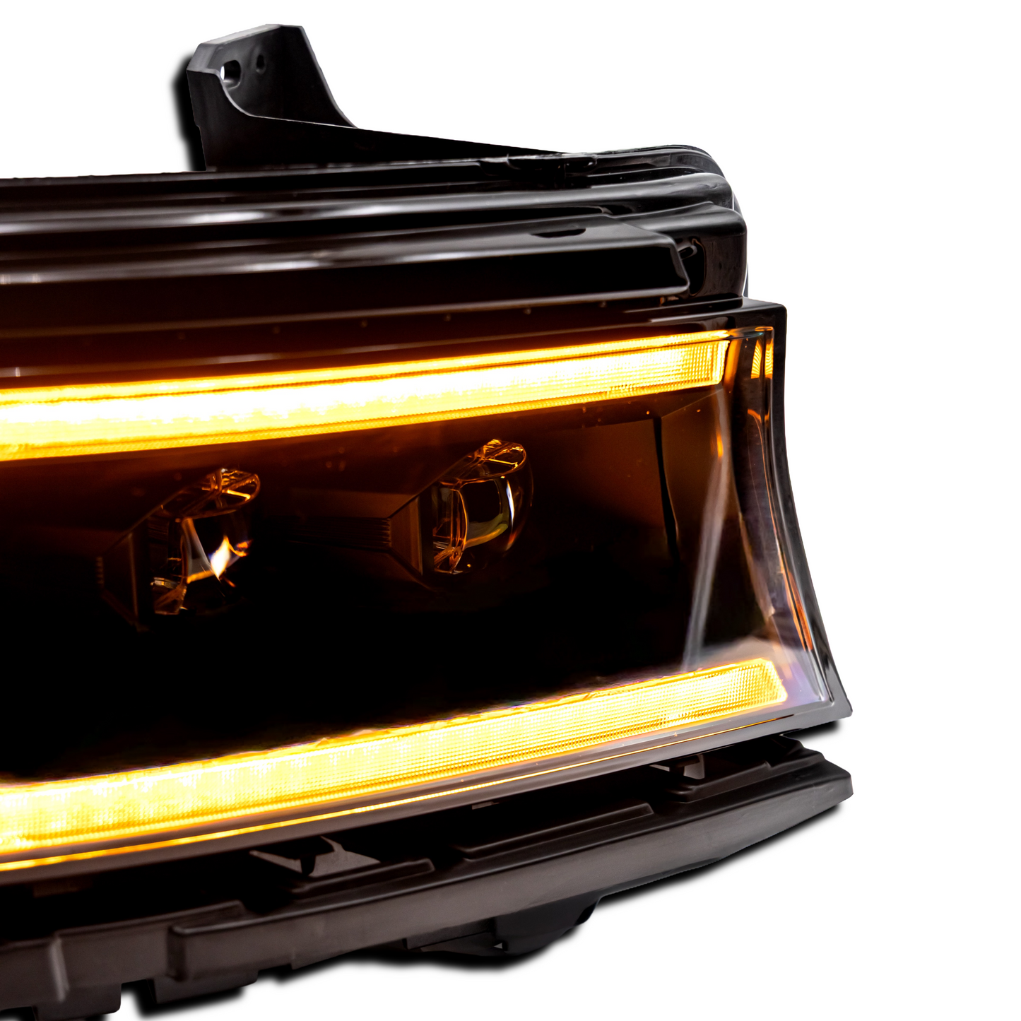 2015–2024 Dodge Charger Hellfire Projector LED Headlights w/ Switchback DRL & Amber Sequential Turn Signals